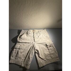 Hollister Y2K Cargo Short Khaki Men's 36 Outdoor Hiking Shorts